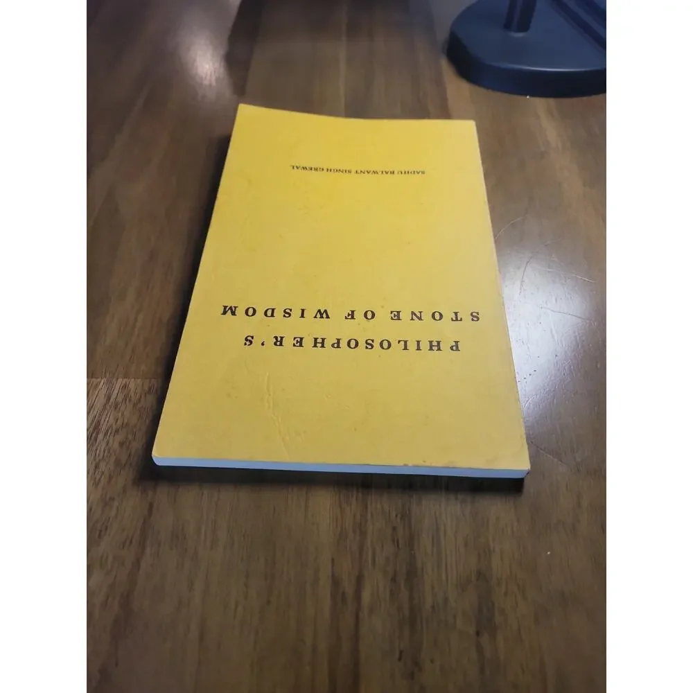 VTG 69 Philosopher's Stone of Wisdom Vol 1 Sadhu Balwant Singh Grewal Paperback
